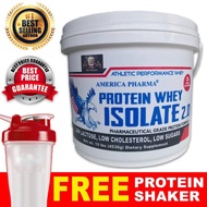 America Pharma Isolate 2.0 Whey Low Lactose, Low Sugar 10lbs High Quality