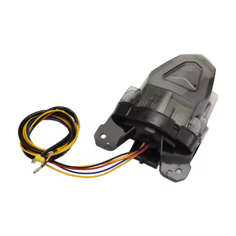 AASS-Motorcycle Brake Taillight LED Tail Light Rear Turn Signal Indicator Lamp For Y16ZR LC135 FI V8