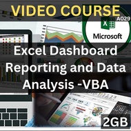 Excel Dashboard Reporting and Data Analysis -VBA | A029 | Udemy | Video Course