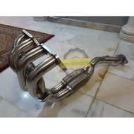 HKS Style Toyota 4AGE 20v Extractor Blacktop Silvertop