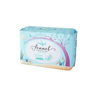 Fennel Herbal Cottony Night Sanitary Pad: Antibacterial Deodorize Anti-itch Soothe Menstrual Cramps 