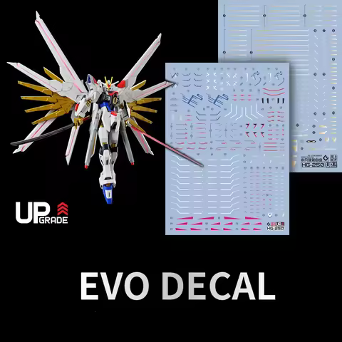 EVO Decal HG-250 for HG 1/144 Mighty Strike Freedom Model Action Figures Hobby Building Tools DIY Wa