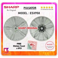 【100% ORIGINAL】*FREE KITCHEN TOWEL* ESX958 Sharp Washing Machine Pulsator