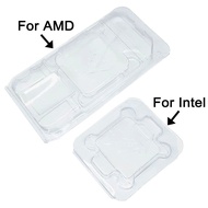 ⚡️For AMD / Intel CPU Plastic Protection Box CPU Processor Pin Protection Box CPU Plastic Packaging 