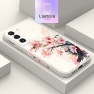 ORDcuteColorRetro Casing Peach Blossom Phone Case For Vivo Y400 Y100 Y04 Y39 Y29 Y19S Y28 Y76 Y36 Y9