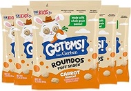 Get'ems! from Gerber, Snacks for Kids, Carrot Ranch Roundos Puffs, Made with Whole Grain Quinoa, Cal