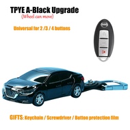NISSAN รถนิสสันเคสกุญแจสำหรับนิสสันอัลเมรา Sylphy Lannia Tiida Altima Teana พวงกุญแจอุปกรณ์เสริมอื่น