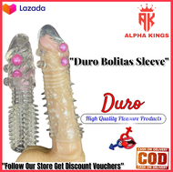 Duro Brand Bolitas Condom Side by Side Beaded Ticklish Penis Condom Extender Sex Toys For Boys Sex Toys For Men High Quality Washable Silicone Made