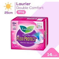 Laurier Active Day Flexy Protect Long Wing 25cm 14 Pads