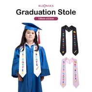 Kids Graduation Stole Sash Kindergarten Graduate Ceremony Strap Preschool Honor Award Plain Shoulder