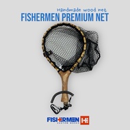 Fishermen real wood hand net. Sauk ikan jeram mini sauk sauk udang tengas bamboo wood sauk tangguk