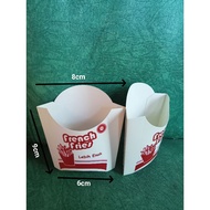 @50pcs stick french fries paper box / french fries box