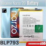 Realme NARZO 20 BLP793 Battery Tanam Original BLP-793 BLP 793 Batre Baterai Realme Narzo 20 RMX2193 