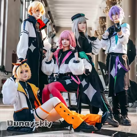 PJSK Kamishiro Rui Tenma Tsukasa Otori Emu Kusanagi Nene Cosplay Costume XS-3XL Fancy Party Suit Hal