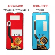 DUB-LX2 Cho Huawei Y7 Pro 2019 Bộ Số Hóa Màn Hình Cảm Ứng Màn Hình LCD LX23 Cho Huawei Y7 Prime 2019