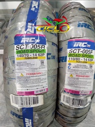 IRC Tire 14 110/80 140/70 14 AEROX Pair