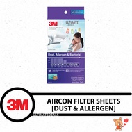 3M Filtrete™ Air Con Filter 9809-CEN (Dust, Allergen & Bacteria) - Pack (Sheet Type) 22 x 34cm