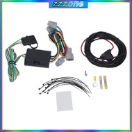 zzz Trailer Tail Light Wiring Harness Plug and Play for Flat 4-Way Towing Use Jobs