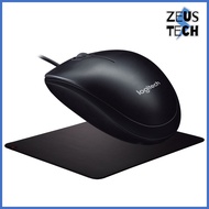 [ Ready Stock ] PC/Laptop Mouse Black Mat MousePad Small Size