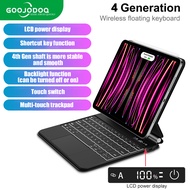 GOOJODOQ for Magic Keyboard Case Bluetooth Keyboard Wireless For iPad Gen9 8 7 10.2 iPad Air 4 5 10.