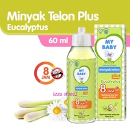 KAYU PUTIH Promo!!! My Baby Telon Oil Plus 60ml Eucalyptus IZZA STORE2