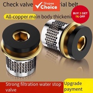 Brass Quarter Angle Valve Faucet Universal Accessories Water Stop Valve Filter Gasket Leakproof High