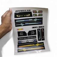 Stiker striping miniatur l300 modif biled