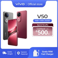 [ONLINE EXCLUSIVE] vivo V50 5G (8/256) Rounded-edge Design, ZEISS Group Potrait, 6000mAh Battery+90W