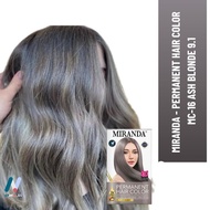 Miranda Mc16 Ash Blonde Gray (silver) Permanent Hair Dye