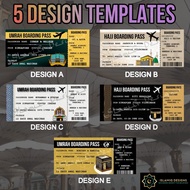 Umrah / Hajj Boarding Pass Magnet