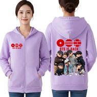 HOODIE PREMIUM WE ARE BACK BANGTAN 0T7 IS BACK JM SG SIGNATURE PER MEMBER V TAE BANGTAN IS BACK RM P