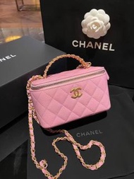 Chanel 22S Vanity long box with handld粉色手柄長盒子