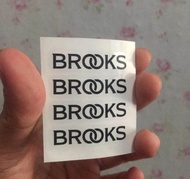 Cutting sticker Sadle Sepeda Brooks Stiker Sadel Sepeda MTB LIPAT