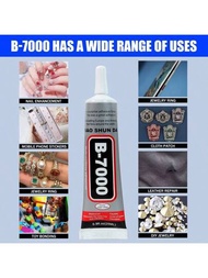 B-7000多用途修補粘合劑,適用於手機屏幕、框架、密封、電腦顯示屏、珠寶、假指甲等