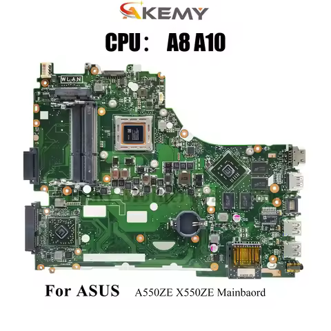 X550ZE Laptop Motherboard For ASUS VivoBook X550Z VM590Z F550ZE K555Z A555Z X550ZE K550ZE A550ZE Mai