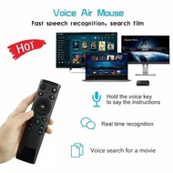 ] 2.45GHz Wireless Air Mouse with Voice Control for Smart TV Android TV