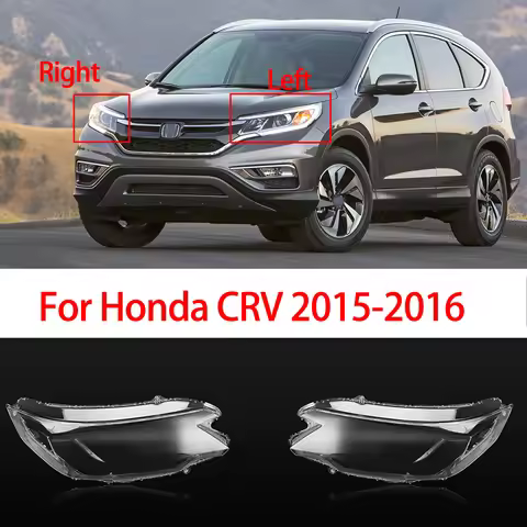 For Honda CRV 2015-2016 Car Front Headlight Lens Cover Transparent Lampshade Headlamp Shell Car Acce
