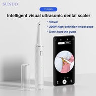 2023 ❤Xiaomi Sunuo Visual Electric Sonic Dental Scaler T12 PRO Tooth Calculus Remover Tools
