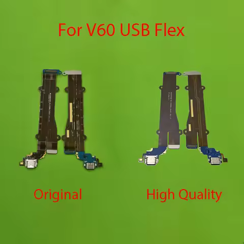 1pcs USB Charger Board Flex Cable For LG V60 ThinQ 5G V600TM V600AM LMV600EA Charging Port Connector