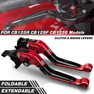 For Honda CB125R CB125F CB125E Clutch Lever Brake Lever Set Foldable Adjustable Handle Levers Motorc
