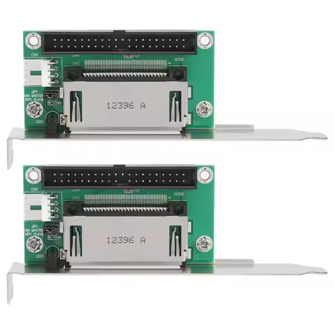 Highly Recommended-2Pcs CF To IDE Adapter Card CF To IDE CF To 40-Pin Desktop 3.5 With Bezel