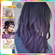 Paket Highlight Rambut Ombre Warna Cat Rambut Gelap Miranda Premium Hair Colour Ash Blonde Rose Purp