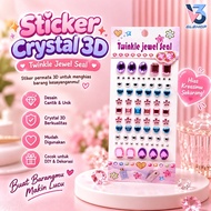 (V3) DIY crystal sticker/ 3D diamond crystal sticker Twinkle Jewel Seal cartoon sticker
