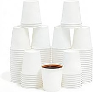 White Coffee Cups 4 oz-200,Disposable Paper Cups for Hot Paper Coffee Cup,Travel to Go