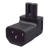 Sunloke C14 IEC320เพื่อ IEC320ปลั๊กไฟอะแด็ปเตอร์พลังงาน C7 2.5A พีวีซีอเนกประสงค์/10A ขั้วต่อคอนดักเ
