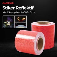 Reflective Car Motorcycle Sticker Motif 300 x 5 CM ZA5800