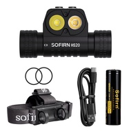 Sofirn HS20 2700lm USB C Rechargeable LED Headlamp 18650 Powerful Headlight with Spotlight&Floodligh