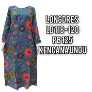 daster kencana ungu#longdres kencana ungu label biru#kub