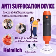 CPR Mask First Aid Heimlich Anti Choking Device Portable Asphyxia Rescue Machine Strong Suction Emer