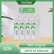 GOX 1.2V 2450mAh/AA or 900mAh/AAA Ni-MH Rechargeable Battery